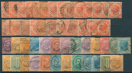 Italien: 1863/1888, Gestempeltes Lot Mit 25 Werten 2 Lire Orange (Sass.Nr. 22 - Diese Alleine 3.750, - Sammlungen