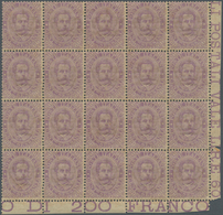 Italien: 1889/1935, U/m Accumulation Mainly Within (large) Units/sheets. Sass. 28.590,- € (price For - Sammlungen