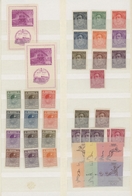Jugoslawien: 1926/1953, Mint Assortment On Stockpages, Comprising Better Sets, E.g. 1926/1927 Defini - Briefe U. Dokumente