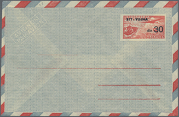 Jugoslawien - Ganzsachen: 1948/95 (ca.) Accumulation Of Ca. 646 Unused/used Airletters Postal Statio - Interi Postali