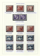 Kroatien: 1941, Landscapes 58 Stamped Stamps On 4 Album Pages. 0.25K, 0.50K, 0.75K, 2K, 7K In Vertic - Kroatien