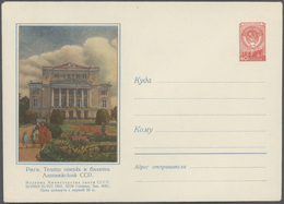 Lettland - Ganzsachen: 1954/89, Ca. 91 Pictured Postal Stationery Envelopes And 23 Pictured Postcard - Latvia