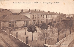 Delcampe - ¤¤   -   LANGEAC   -   Ecole Publique De Filles    -  ¤¤ - Langeac