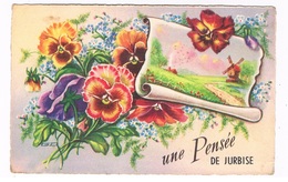 Delcampe - B-7024   JURBISE : Une Pensee De Jurbise - Jurbise