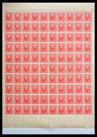 Luxemburg: 1891-1893: Lot MNH Sheets And Sheetparts Of Luxembourg 1891-1893, 10 Cents Till 1 Frank, - Andere & Zonder Classificatie