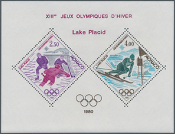 Monaco: 1980, Olympic Lake Placid, Bloc Speciaux, 100 Pieces Unmounted Mint. Maury BS12 (100), 19.00 - Nuovi