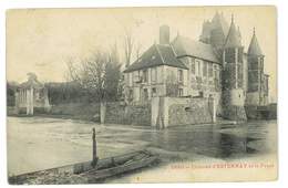 Delcampe - CPA 51 ESTERNAY CHATEAU ET LE FOSSE - Esternay