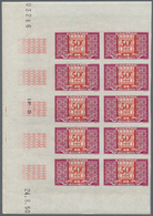 Monaco - Portomarken: 1946/1950, 10c. To 50fr., Eleven Values (without 100fr. Which Was Issued In 19 - Impuesto