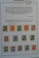 Montenegro: 1941/45: Fantastic MNH And Mint Hinged Collection Montenegro 1941-1945 In Blanc Album. C - Montenegro