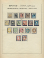 Österreich: 1850/1955, Hochwertiger Und Sehr Vielseitiger Österreich-Bestand, Resultierend Aus Jahre - Collections