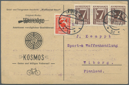 Österreich: 1925/1938 (ca.), Inter. Bestand Mit Ca. 155 Briefen Ab Schilling-Währung Dabei Viele Bes - Verzamelingen
