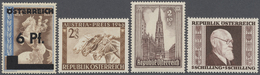 Österreich: 1945/1947, Inter. Tütenbestand Mit Sondermarken-Ausgaben Teils In Kompl. Sätzen Und In G - Collections