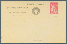 Portugal: 1878/1935, Lot Of Ca. 70 Postal Stationery Used And Unused, Incl. Good Used Double Cards, - Other & Unclassified