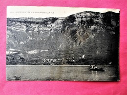 Delcampe - AIGUEBELETTE & Le Mont Grelle (1 426 M) Belle Animation Barque Sur Le Lac - Aiguebelle