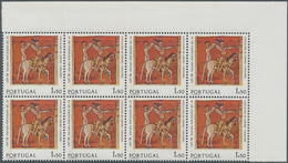 Portugal: 1975, Europa-CEPT ‚paintings‘ 1.50esc. With PHOSPHOR Strip In A Lot With About 400 Stamps - Sonstige & Ohne Zuordnung