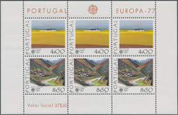 Portugal: 1977, Europa-CEPT ‚landscapes‘ Lot With 90 Miniature Sheet, Mint Never Hinged, Mi. Bl. 20, - Sonstige & Ohne Zuordnung