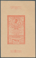 Rumänien: 1903, Inauguration Of Post Office Building, Lot Of 173 Proofs: 25 B. (18), 40 B. (81), 50 - Used Stamps