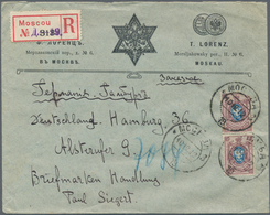 Russland: 1860/1918 Phantastic Collection Of Ca. 256 Covers Cards Lettercards Stationeries Of A Very - Briefe U. Dokumente