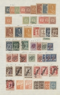 Russland: 1870/1923 (ca.), Russian Area, Used And Mit Collection/accumulation Of Apprx. 1.340 Stamps - Covers & Documents