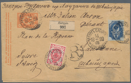 Russland - Ganzsachen: 1850/1917 (ca.) Wonderful Collection Of Ca. 117 Mostly Used Stationeries, Onl - Stamped Stationery