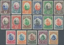 San Marino: 1929/1935, Definitive Issue Complete But Part Set Of 17 From 5c. To 10l. In A Lot With 4 - Used Stamps