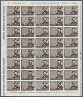 San Marino: 1959, 150. Geburtstag Von Abraham Lincoln Kompletter Satz Von Vier Werten (ohne Flugpost - Used Stamps
