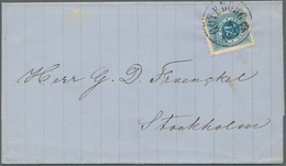 Schweden: 1873/1995, Brief-und Markenposten Mit Einigen Interessanten Stempeln Bzw. Verwendungen, Au - Lettres & Documents