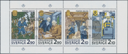 Schweden: 1986, International Stamp Exhibition STOCKHOLMIA (350 Years Swedish Post) Set In A Lot Wit - Briefe U. Dokumente