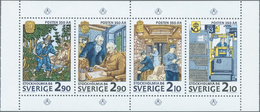 Schweden: 1986, International Stamp Exhibition STOCKHOLMIA (350 Years Swedish Post) Set In A Lot Wit - Briefe U. Dokumente