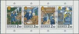 Schweden: 1986, International Stamp Exhibition STOCKHOLMIA (350 Years Swedish Post) Set In A Lot Wit - Briefe U. Dokumente