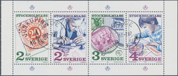 Schweden: 1986, International Stamp Exhibition STOCKHOLMIA (stamp Collecting) Set In A Lot With 350 - Briefe U. Dokumente