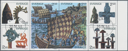 Schweden: 1990, Viking Life (ships In Viking Harbour And Artifacts) Set In A Lot With About 800 Comp - Briefe U. Dokumente