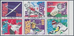 Schweden: 1993, Sport Championships (gliding, Wrestling, Table Tennis, Bowling, Handball And Skiing) - Briefe U. Dokumente