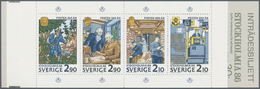 Schweden - Markenheftchen: 1986, International Stamp Exhibition STOCKHOLMIA (350 Years Swedish Post) - 1951-80