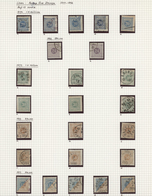 Schweden - Dienstmarken: 1874/1877, Specialised Collection Of 1st Issue (Michel Nos. 1/10, Facit Nos - Dienstzegels