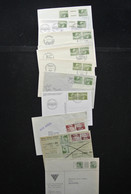 Schweiz: 1938-1990: Small Box With 250 Covers Of Switzerland 1938-1990, All Franked With Tete-beches - Sammlungen