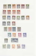 Schweiz - Internationale Organisationen: 1922/1989, Sauber Gestempelte Sammlung Im Steckbuch Mit Etl - Other & Unclassified