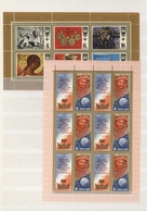 Sowjetunion: 1970/1991, U/m Accumulation Of Mini Sheets, Neatly Sorted In A Stockbook. Michel Cat.va - Used Stamps