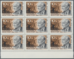 Sowjetunion: 1971, 90th Birthday Of William Foster 10kop. With Wrong Date Of Death ‚1964‘ In A Lot W - Used Stamps