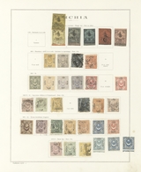 Türkei: 1859/1946, Mint And Used Collection On Album Pages, From 1st Issue With Plenty Of Interestin - Oblitérés