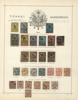 Türkei: 1863-1891, Fast Komplette Sammlung Mit Ausgesuchten Stücken Der 1863er Freimarken- Und Porto - Usati