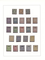 Türkei: 1876/1921, A Splendid Mint Collection Neatly Arranged On Album Pages, Well Collected Through - Used Stamps
