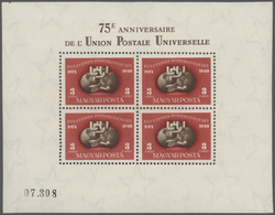 Ungarn: 1871-1964, Anfangs Gestempelte Dann Ungebraucht Und Postfrische Sammlung In 2 Bänden, Dabei - Storia Postale