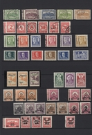 Ungarn: 1919/1944, A Neat Collection On Stocksheets, Partly Collected In Mint And Used, Plenty Of In - Covers & Documents