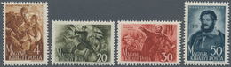 Ungarn: 1944, 50 Years Death Of Lajos Kossuth Complete Set Of Four In A Lot With Approx. 2.000 Sets - Storia Postale