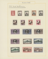 Vatikan: 1929/1949, A Splendid Mint Collection Neatly Arranged On Album Pages, COMPLETE (main Cat. N - Collections