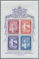 Vatikan: 1938-1980 (approx.), Mint Never Hinged Lot, Mostly Complete Sheets, Please Inspect. ÷ 1938- - Collezioni