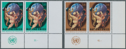 Vereinte Nationen - Genf: 1974, Weltbevölkerungsjahr Kompl. Satz 0.60 Fr. Und 0.80 Fr. Bestand Von 7 - Unused Stamps