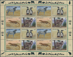 Vereinte Nationen - Wien: 1980/1998 (approx.), Batch Of Ca. 553 Stamp Lots, Mostly Mint (stamps, Sou - Ungebraucht