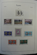 Zypern: 1974-2011: MNH, Complete (without The 1995 Souvenir Sheet Overprint) Collection Cyprus 1977- - Autres & Non Classés